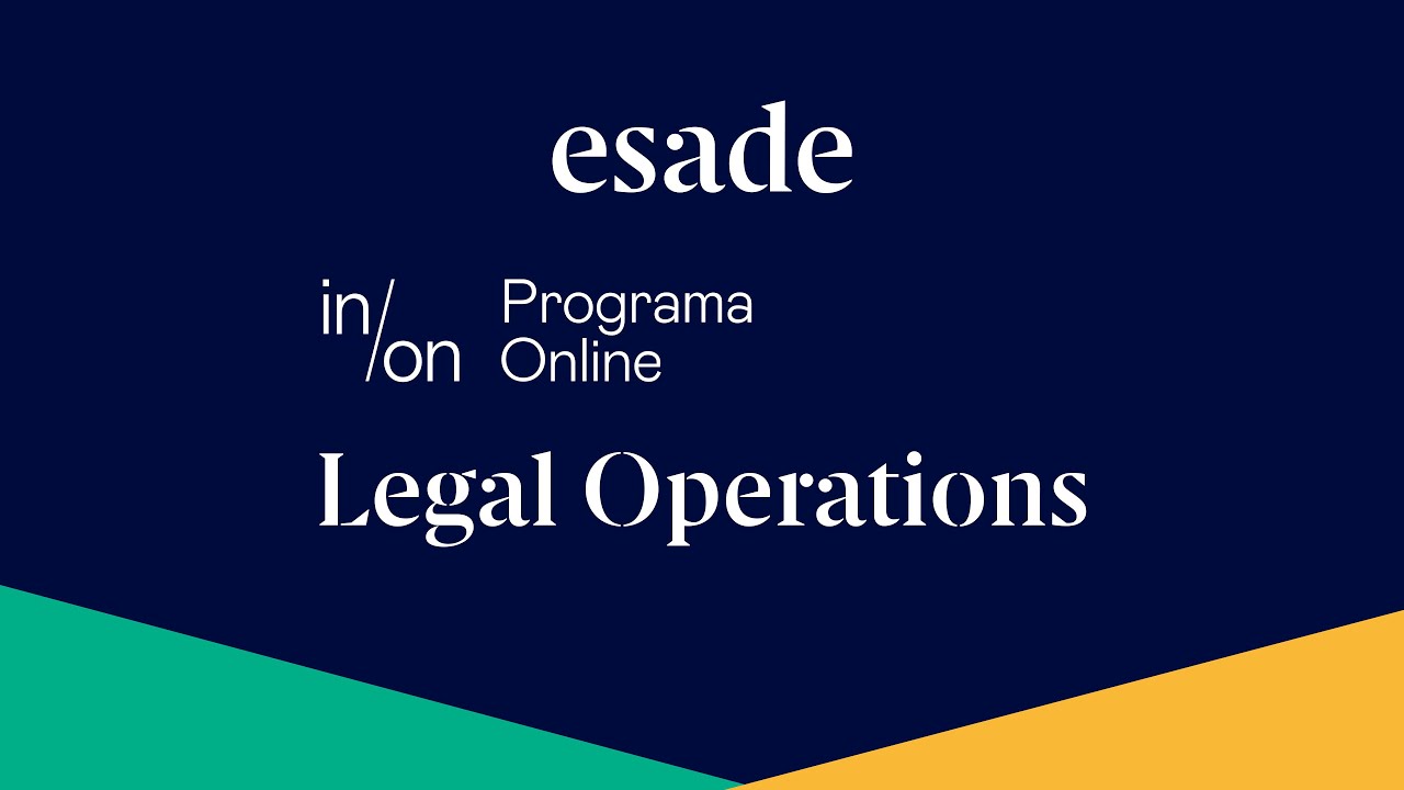 Curso en ESADE de Legal Operations